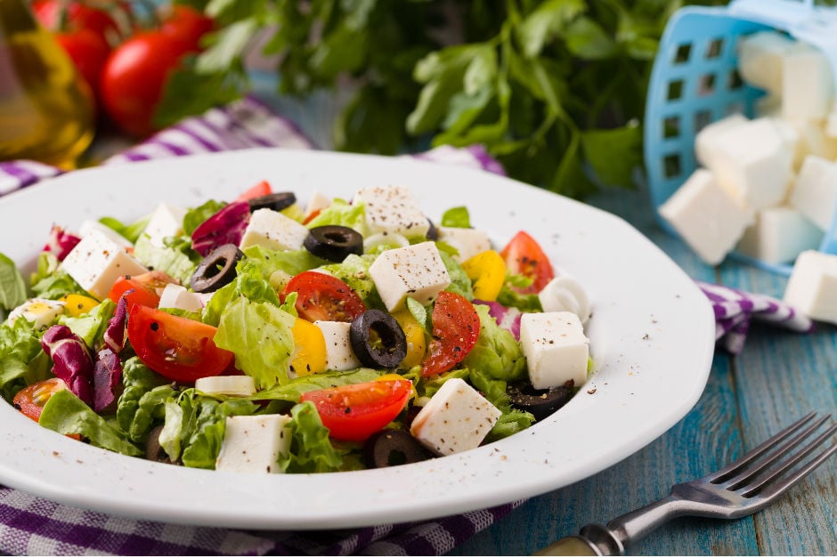 Peynirli Salata