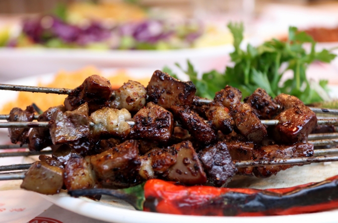 8 adet Ciğer Şiş Porsiyon